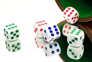 Das Würfelspiel Craps wird in vielen Spielbanken angeboten