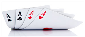 Kartenspiele sind in Casinos generell sehr beliebt.